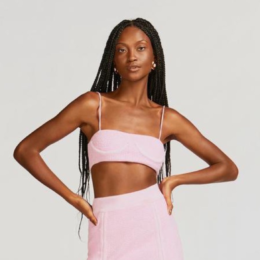 NWT Morena Rosa Bra Top in Pink